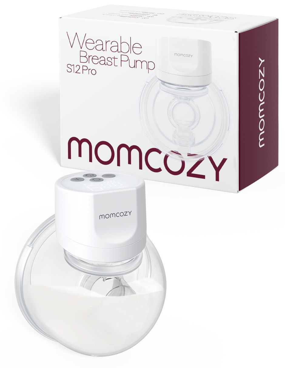 Extractor eléctrico de leche simple Momcozy Serie S12 PRO Wearable