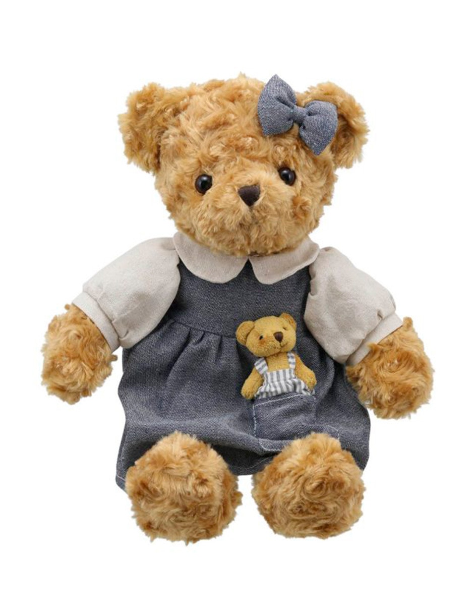 Peluche de oso Dressed Animals de 40 cm
