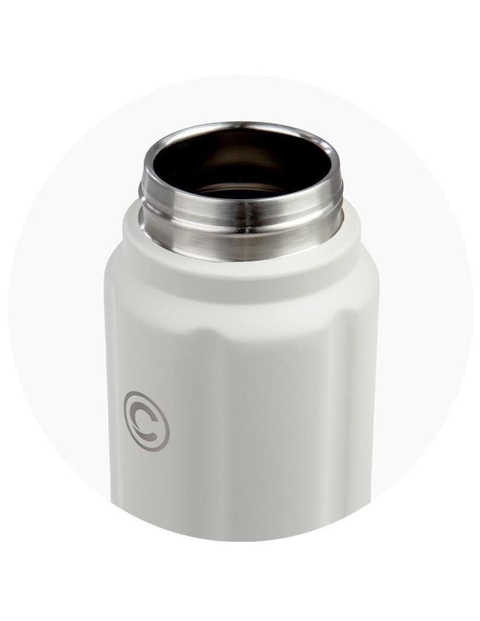 Termo de acero inoxidable con tapa rosca 3