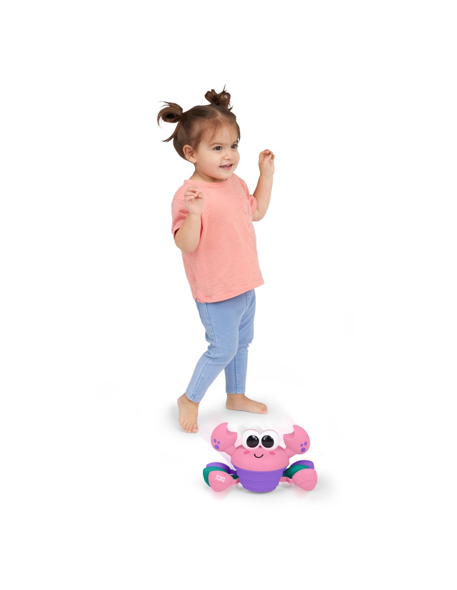 Juguete Cangrejo Bailarin Rosa 9