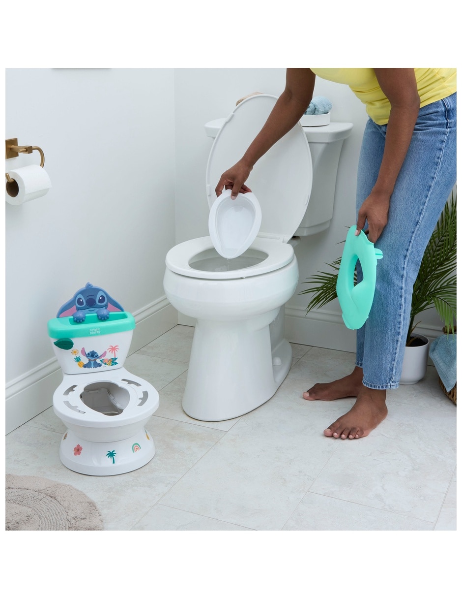 Entrenador de baño Potty Training Stitch 10