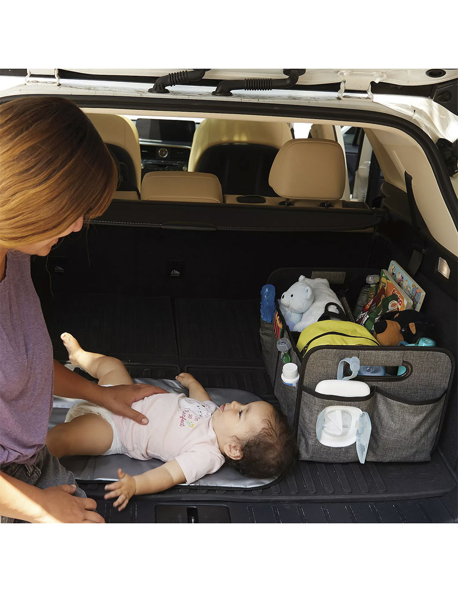 Organizador Auto Bebé, Grisx 10