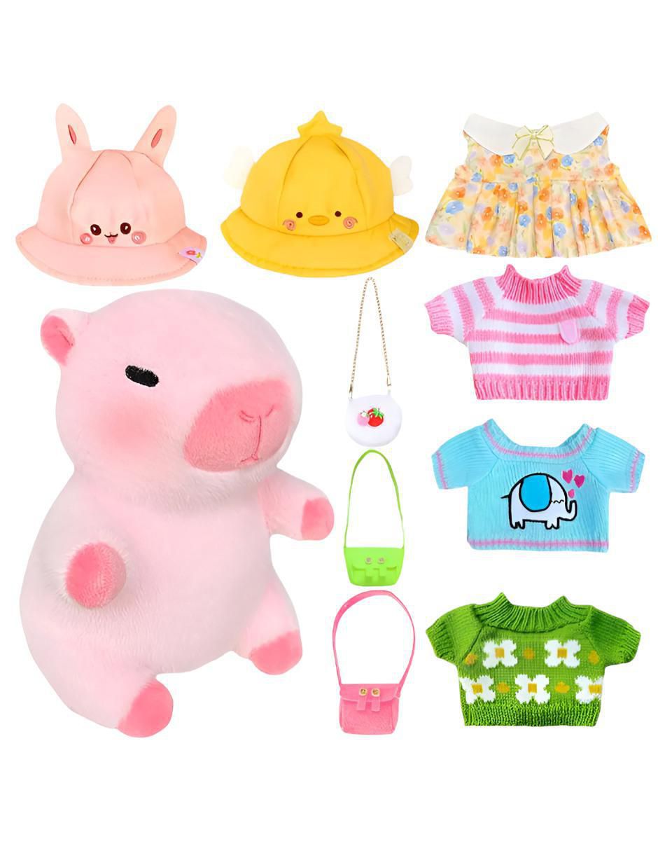 Peluche de capibara de 25 cm