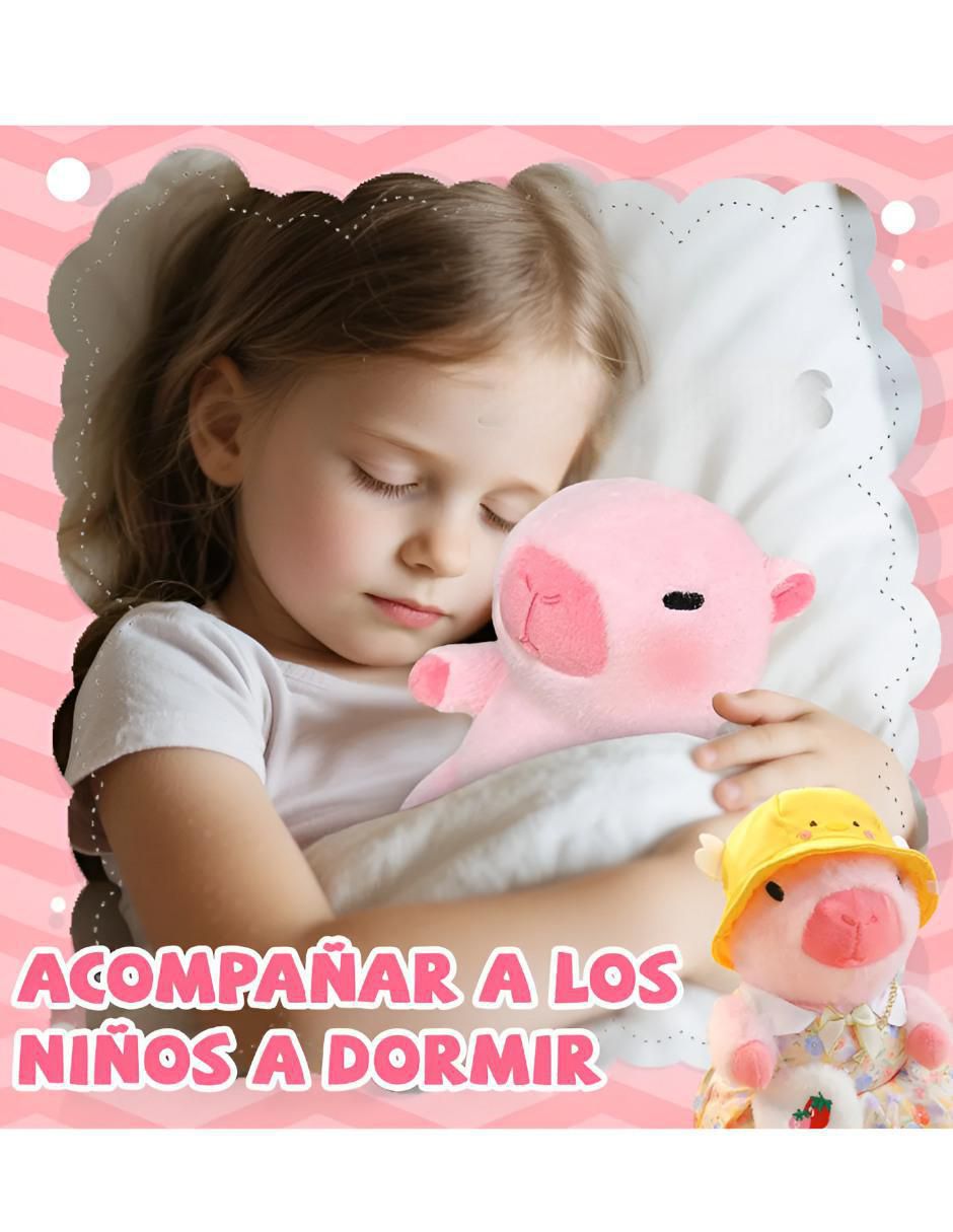 Peluche de capibara de 25 cm