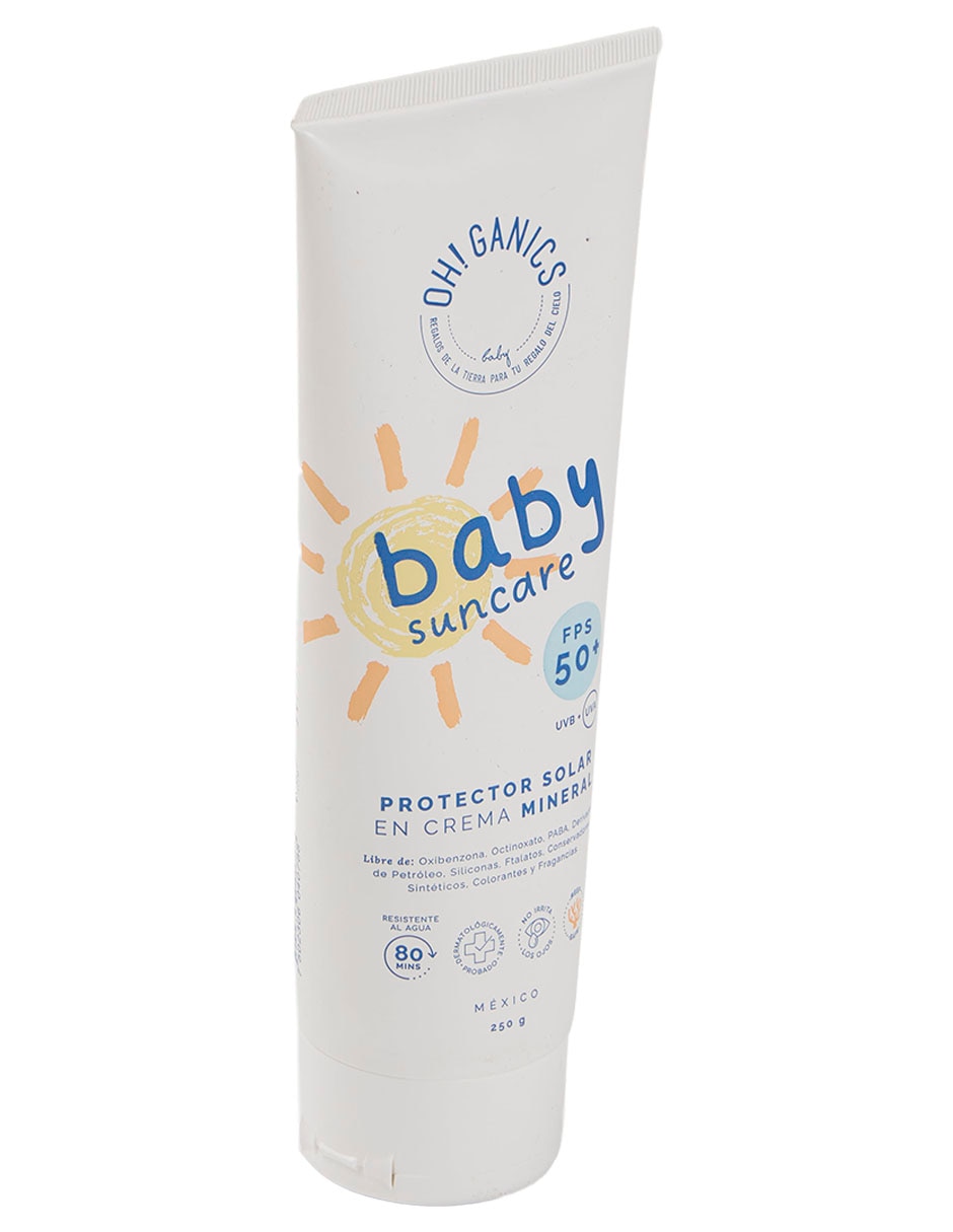 Bloqueador Solar Fps 50+ Bloqueador Mineral En Crema Baby 250 Gr Productos De Cuidado Personal Para Toda La Familia 250 Ml 2