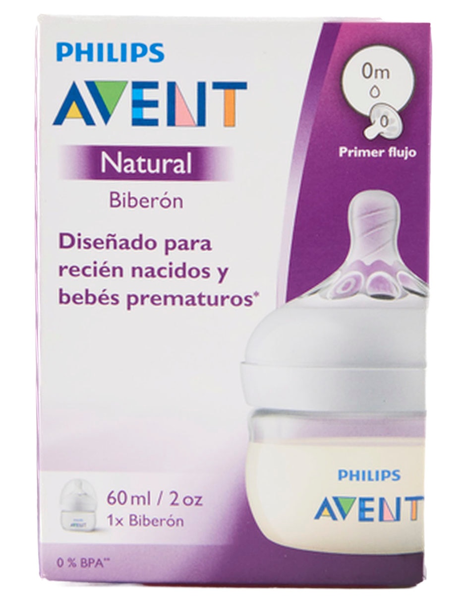 Biberón Avent Natural De 2 Oz