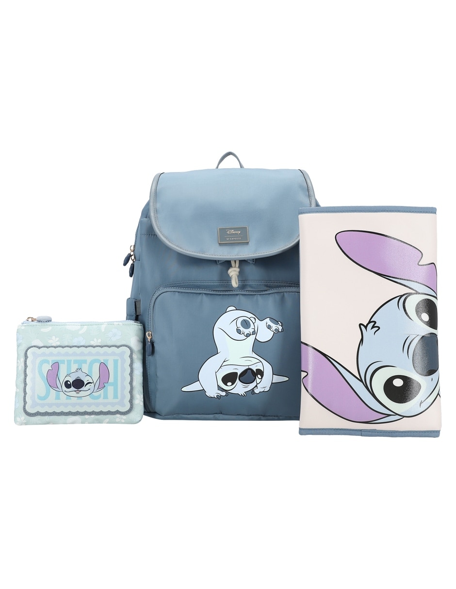 Pañalera Backpack W Capsule Chaviano Stitch