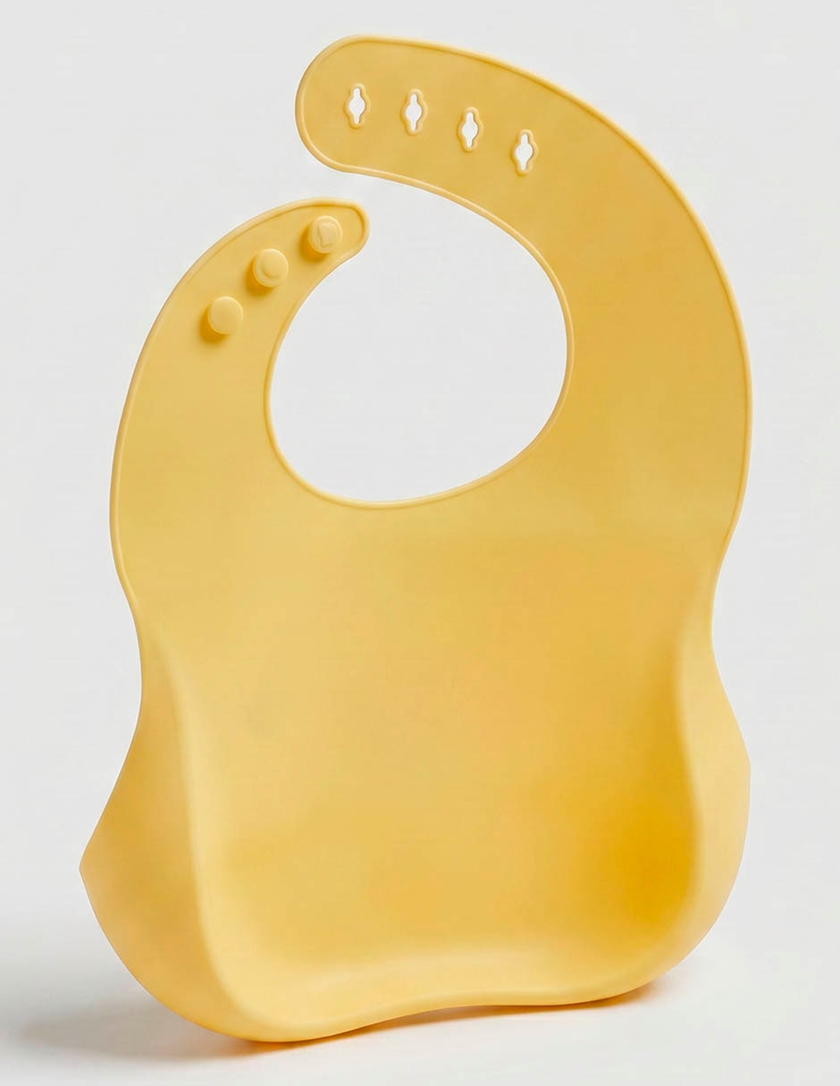 Babero mon caramel de silicón