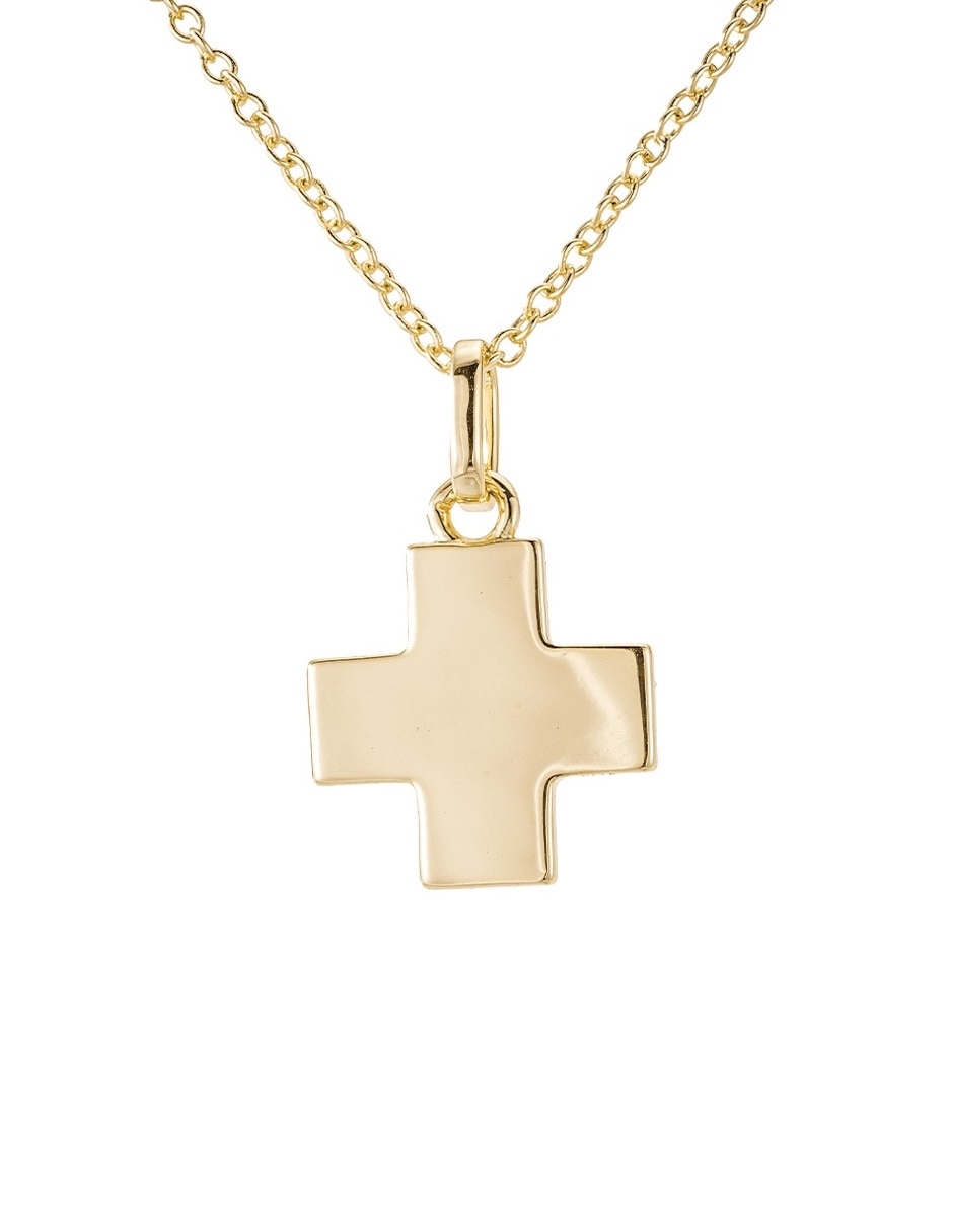 Cadena de cruz religiosos 14 k 2