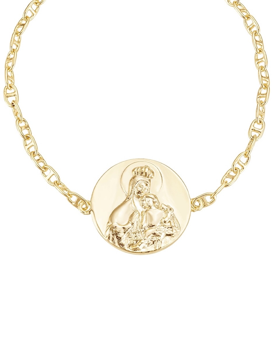 Pulsera de aleación de metal 14 k religiosos 2