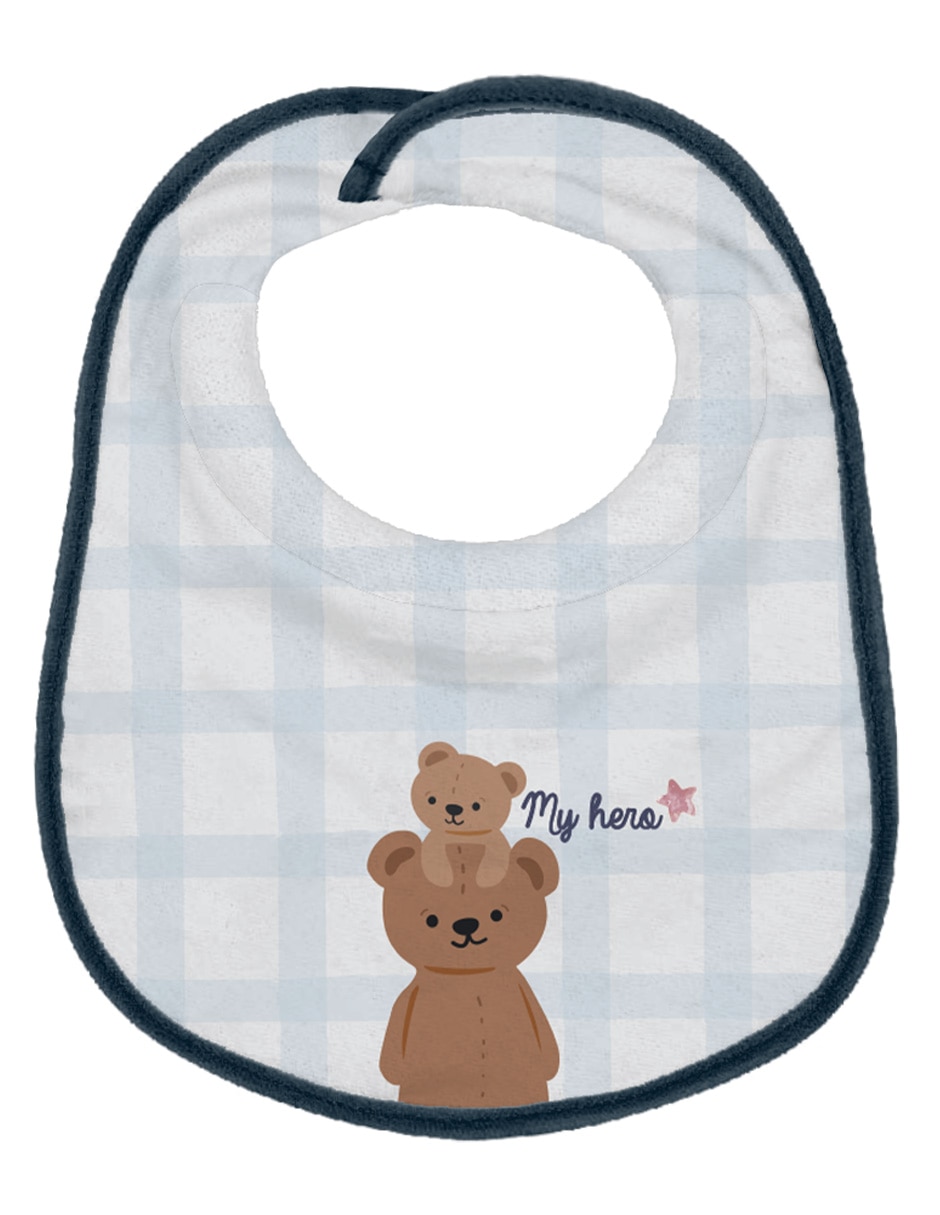 Set Babero Mon Caramel 2 Piezas