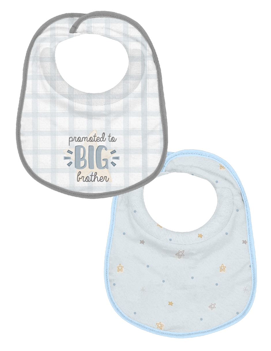Set babero big brother 2 piezas