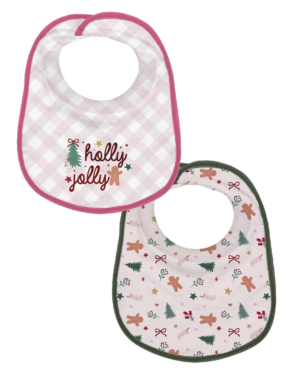 Set Babero Mc 2026 Estampado Diferentes Diseños De Poliéster 2 Piezas (Si Aplica)