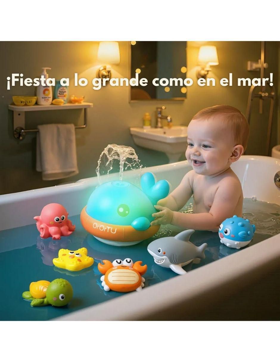 Set juego acuático con movimiento, luz y sonido 5
