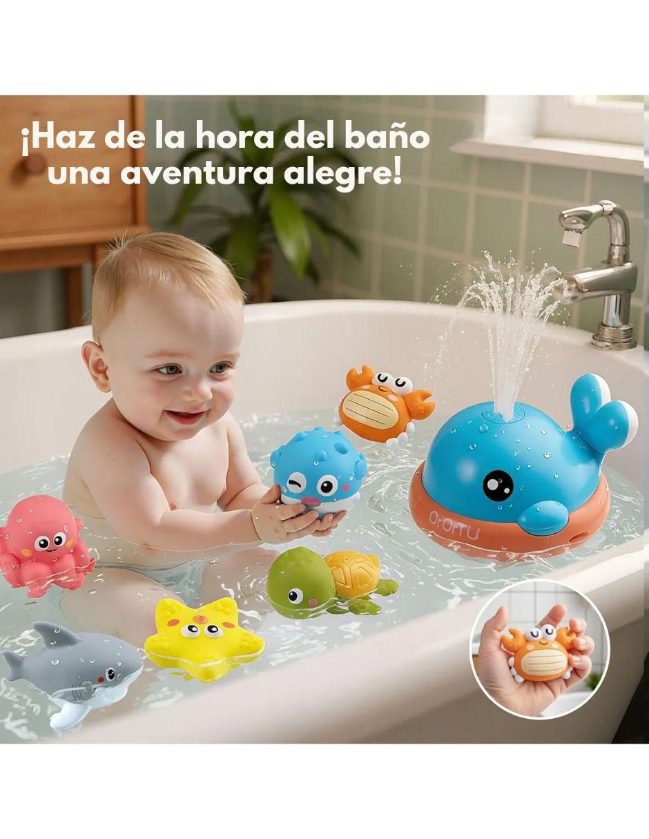 Set juego acuático con movimiento, luz y sonido 6