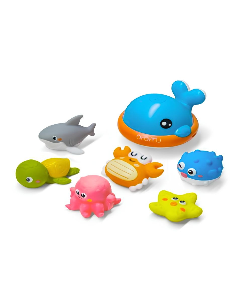 Set juego acuático con movimiento, luz y sonido