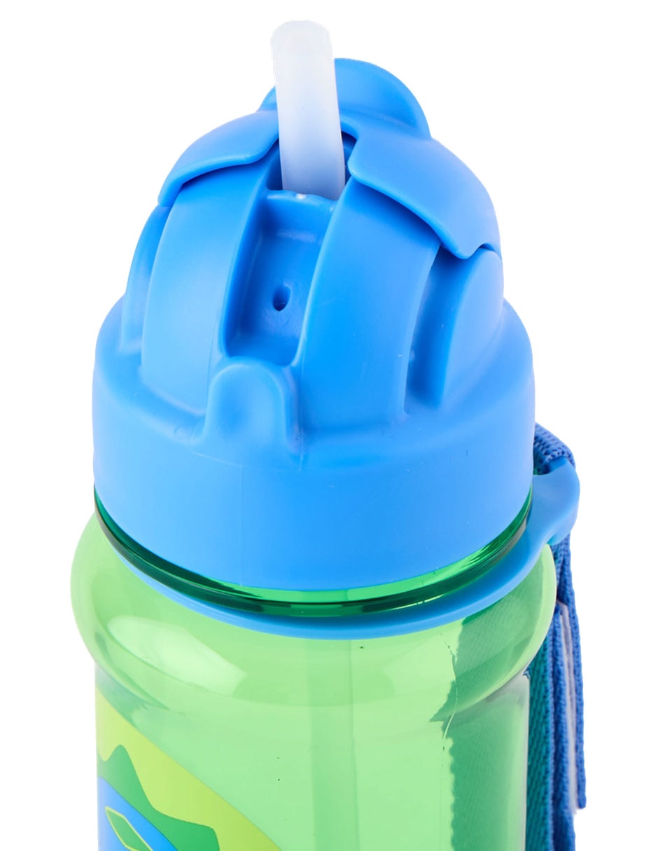 Botella de agua Skip Hop de plástico con tapa aprueba de derrame 355 ml 3