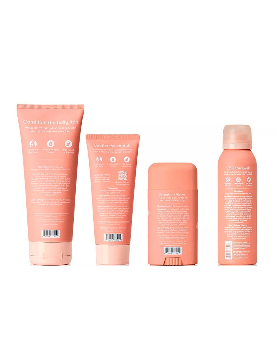 Set de crema para cuerpo recomendada para prevenir la aparición de estrías de día y noche para todo tipo piel 4
