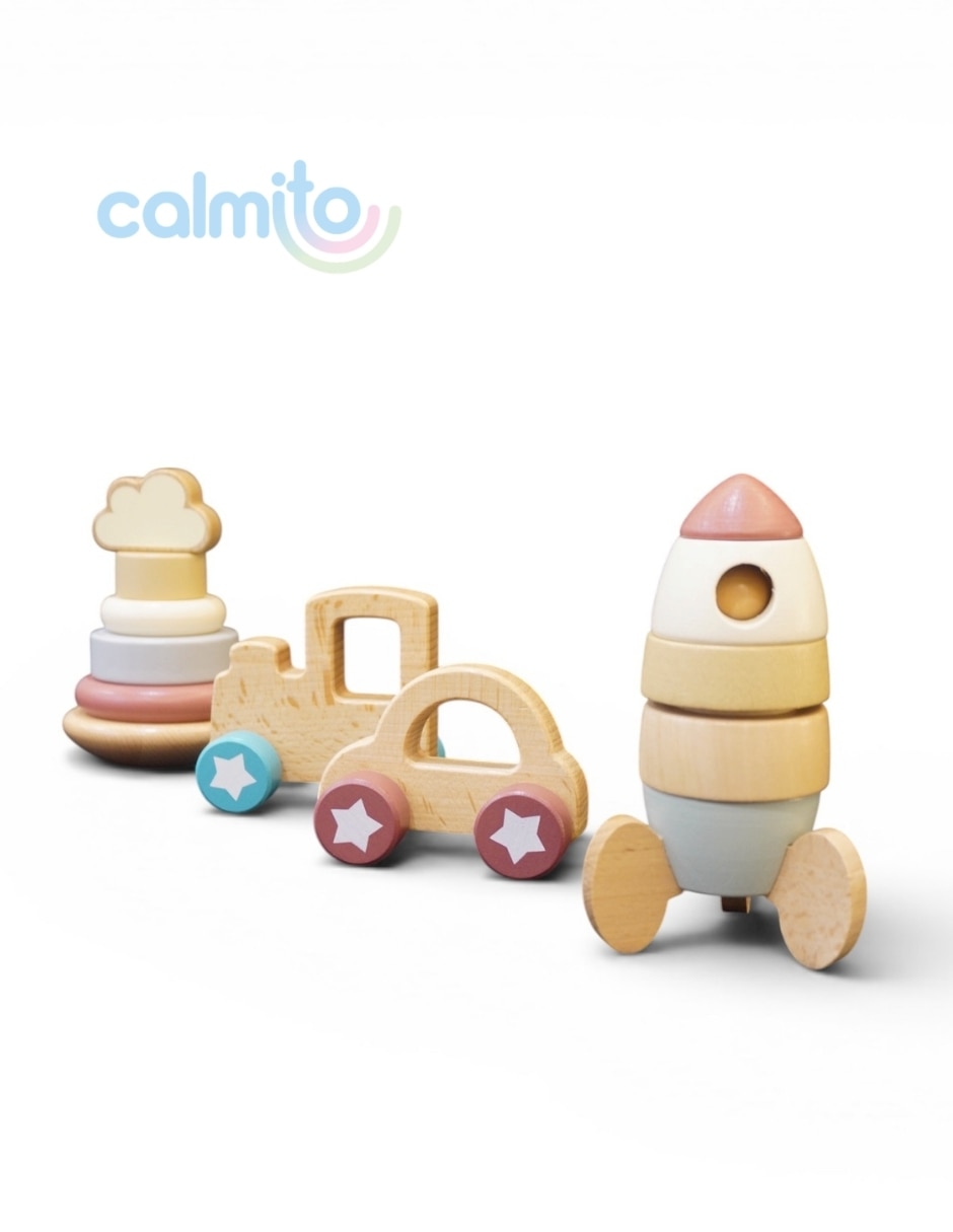 Calmito juguete Montessori 4 en 1 para bebé 1