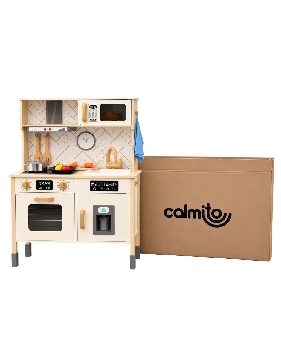 Juguete Cocina montessori de madera para niños