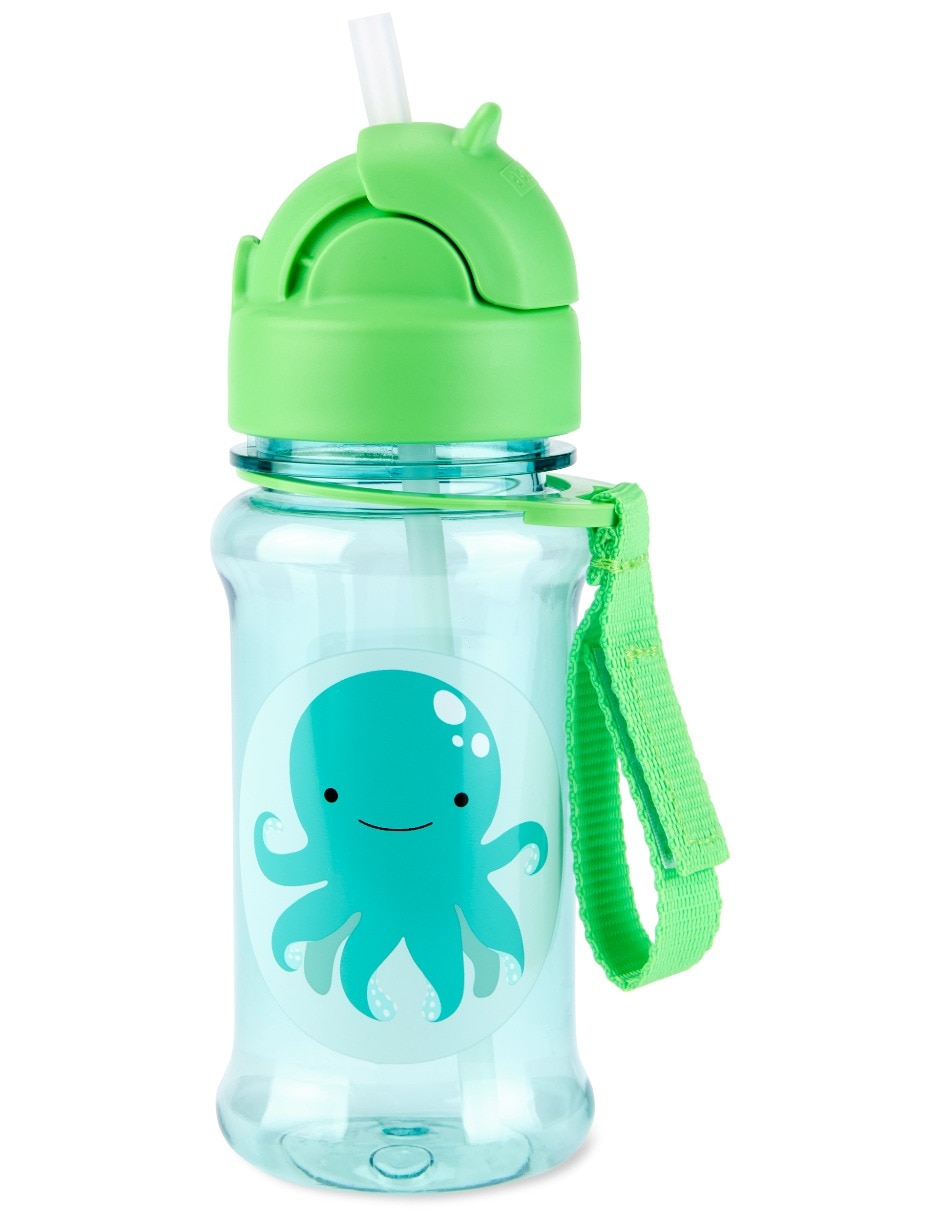 Botella de agua de plástico con tapa Rosca 350 ml