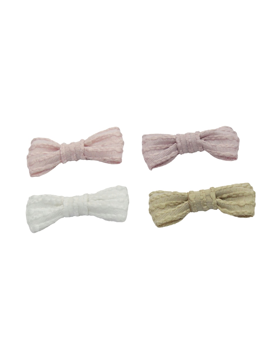 Set de moño 4 piezas moños para cabello