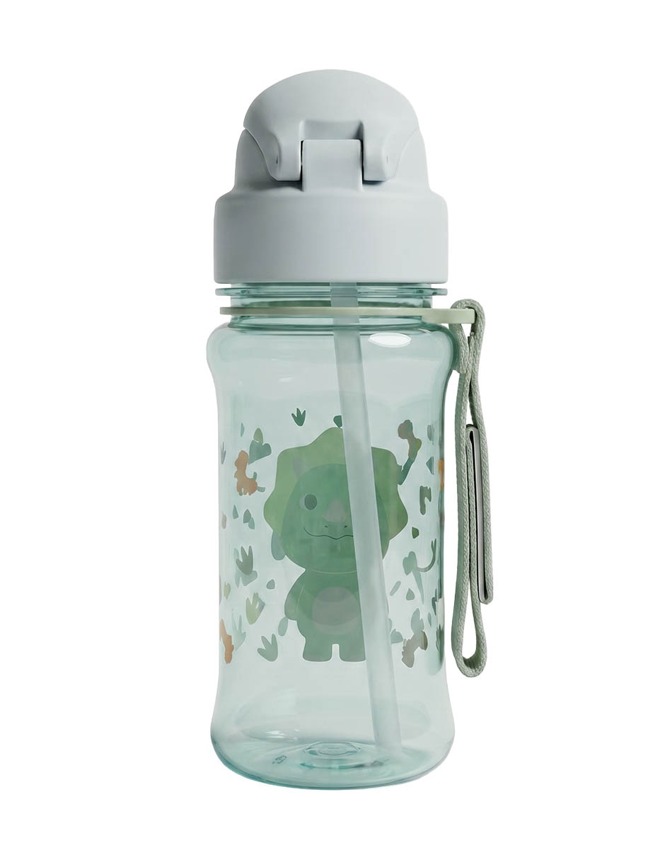 Botella de agua de plástico con tapa rosca 350 ml 3