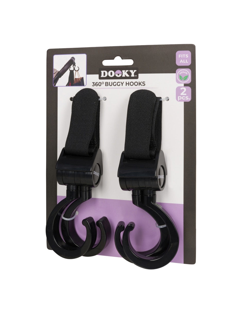 ACC BAÑO BEBE DOOKY Ganchos para carriola de Plástico 1 piezas