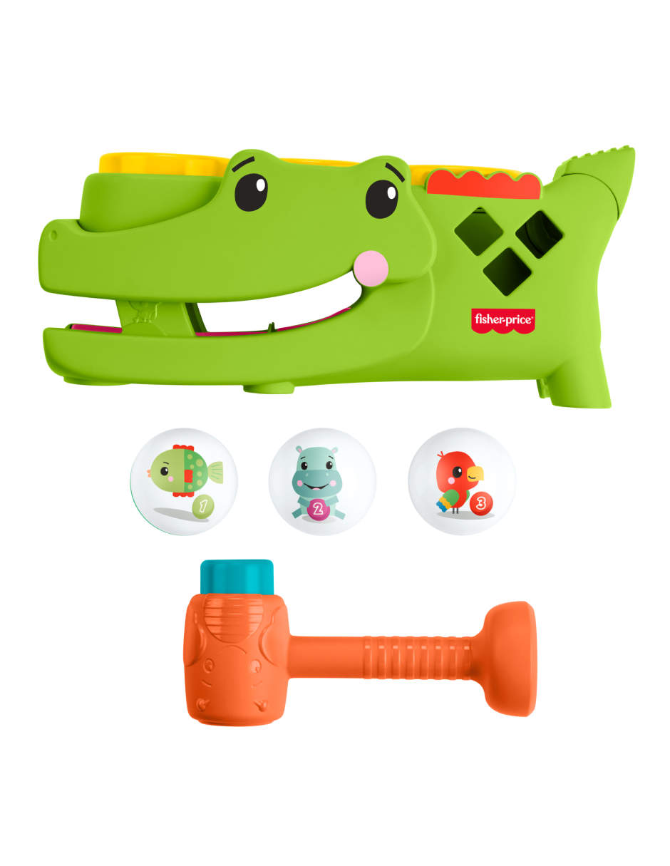 Cocodrilo pelotitas divertidas infant-learning juego didáctico unisex