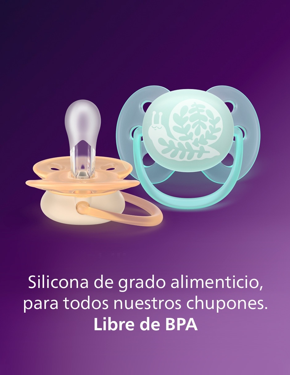 Juego de chupones ultra suaves 3