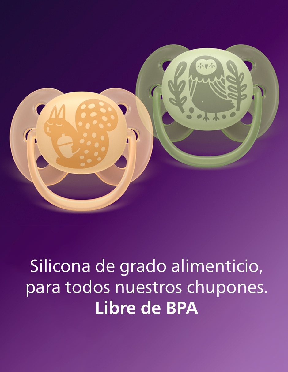 Juego de chupones ultra suaves