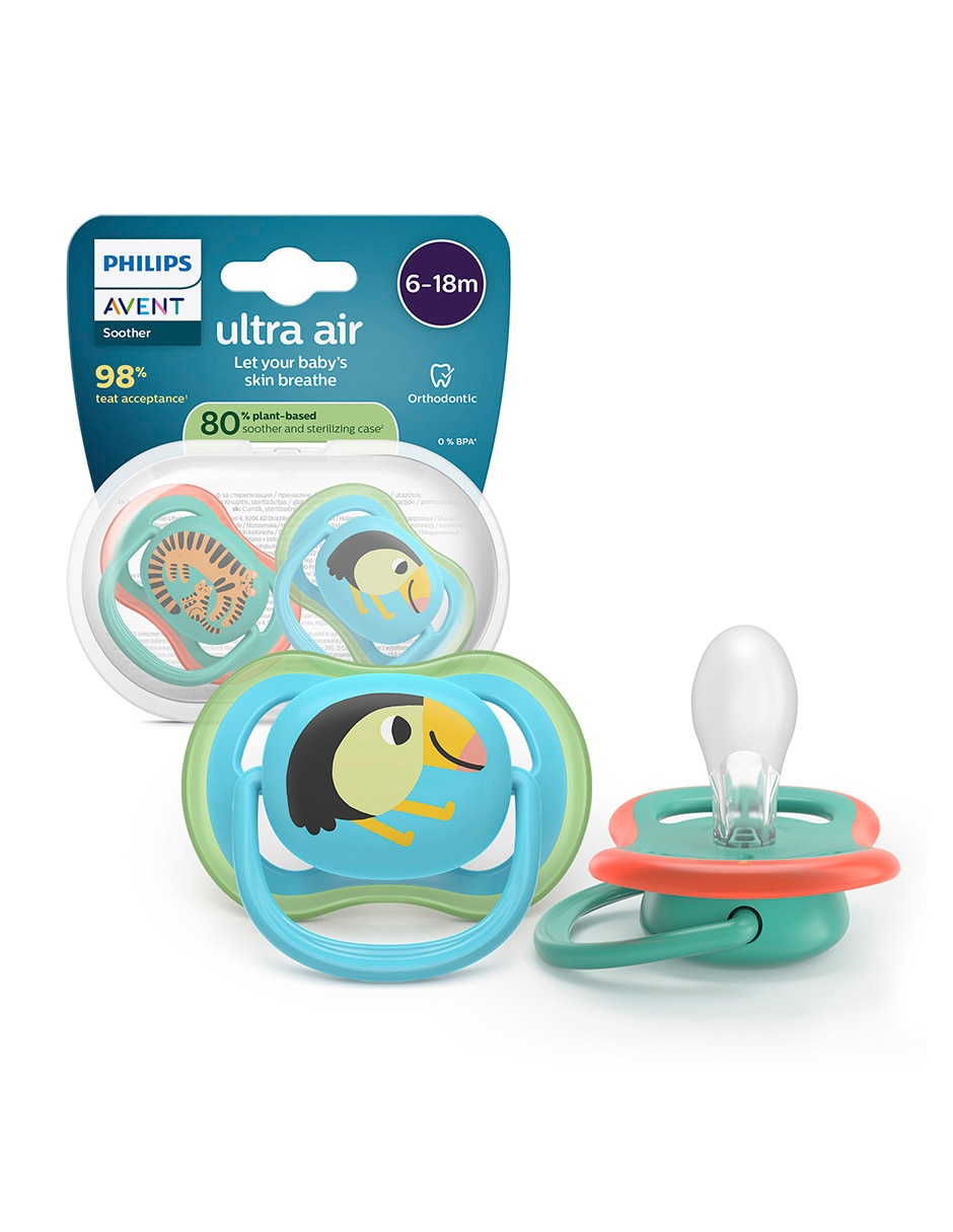 Juego de chupones ultra air 1