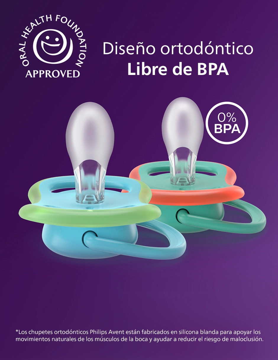 Juego de chupones ultra air