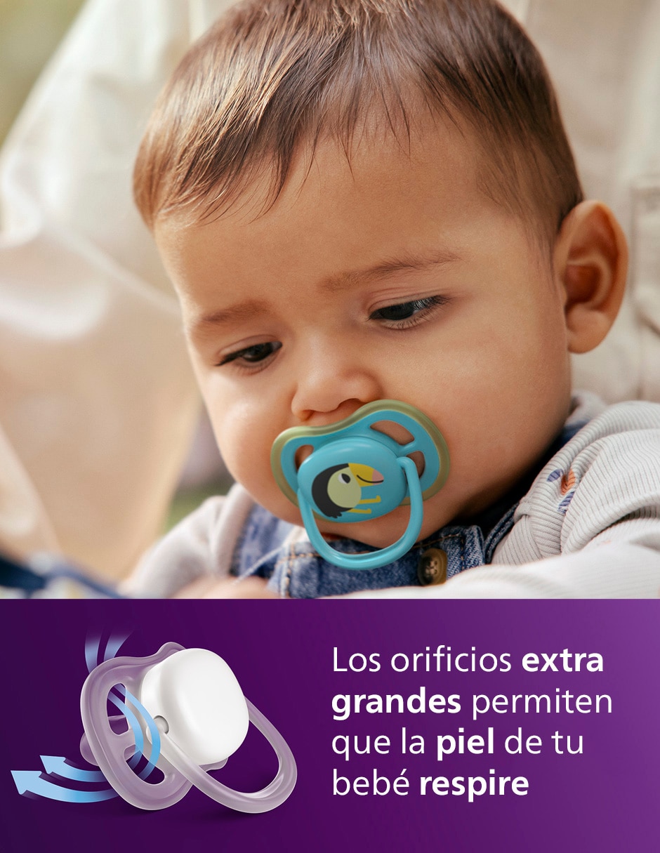 Juego de chupones ultra air 7