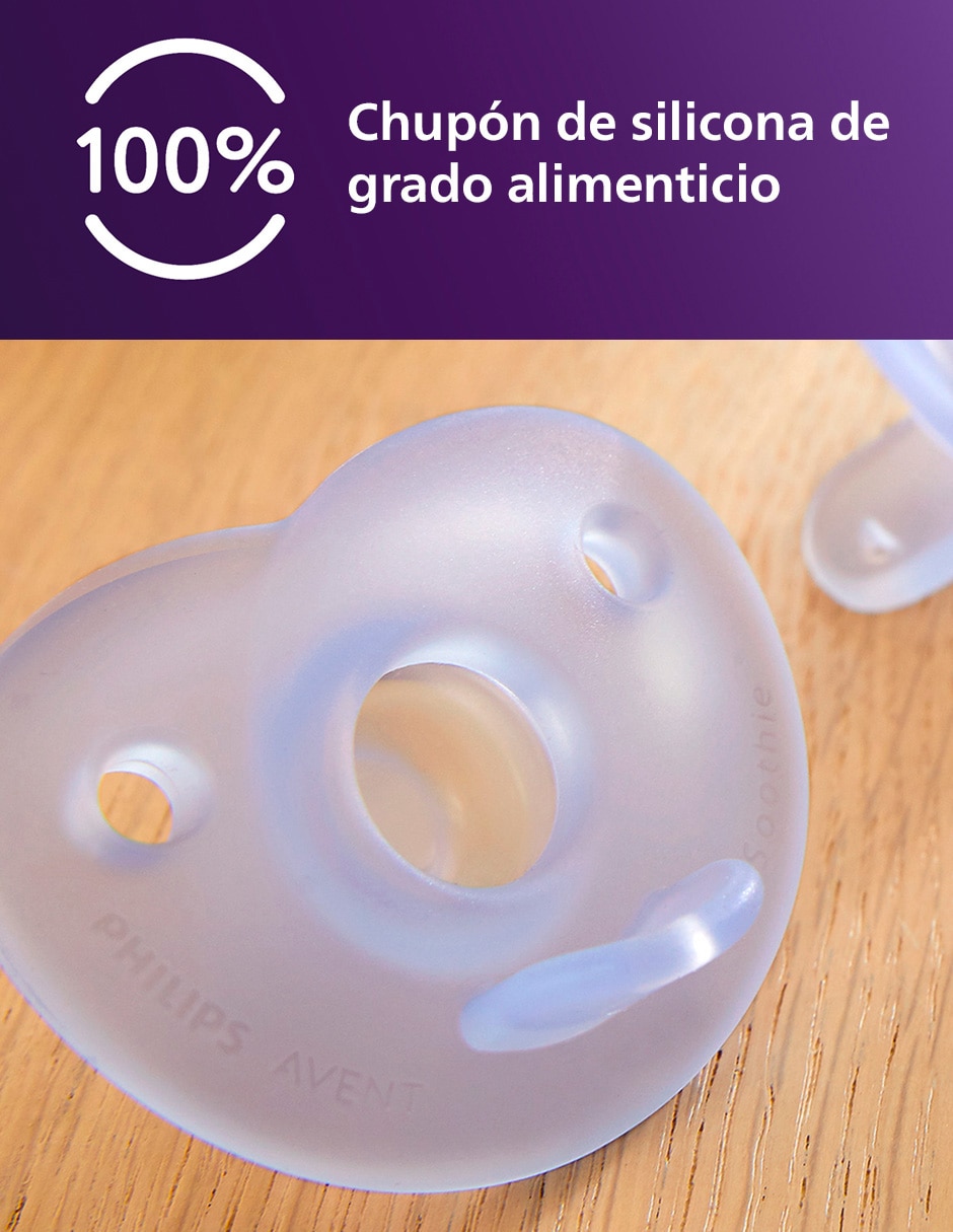 Juego de chupones soothie 9