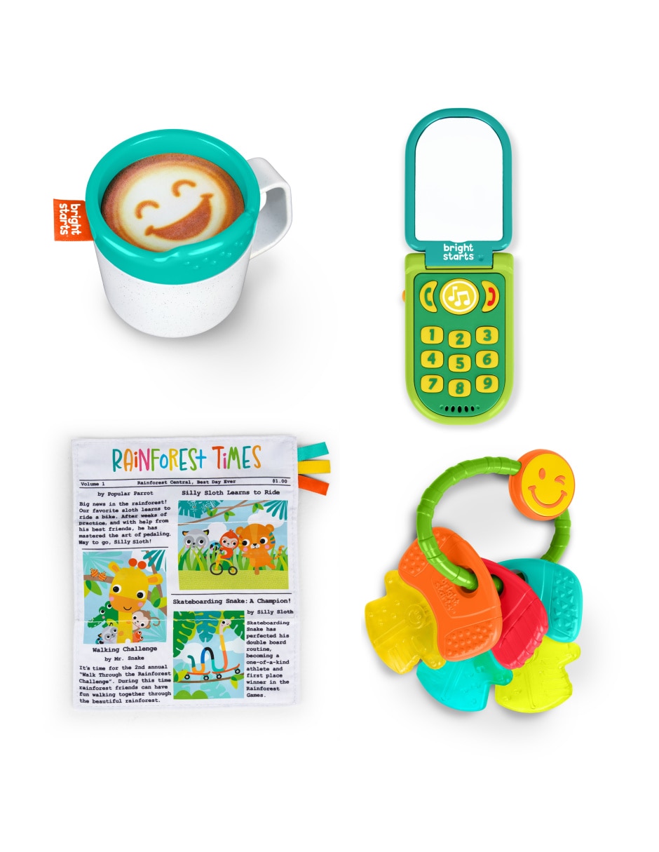 Juguete Set de regalo 4 piezas rutina matutina Bright Stars Juguete Set de regalo 4 piezas rutina matutina Bright Stars