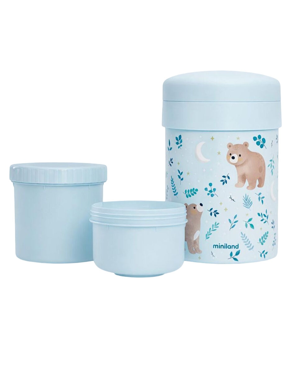 Termo de acero con tapa rosca 300 ml