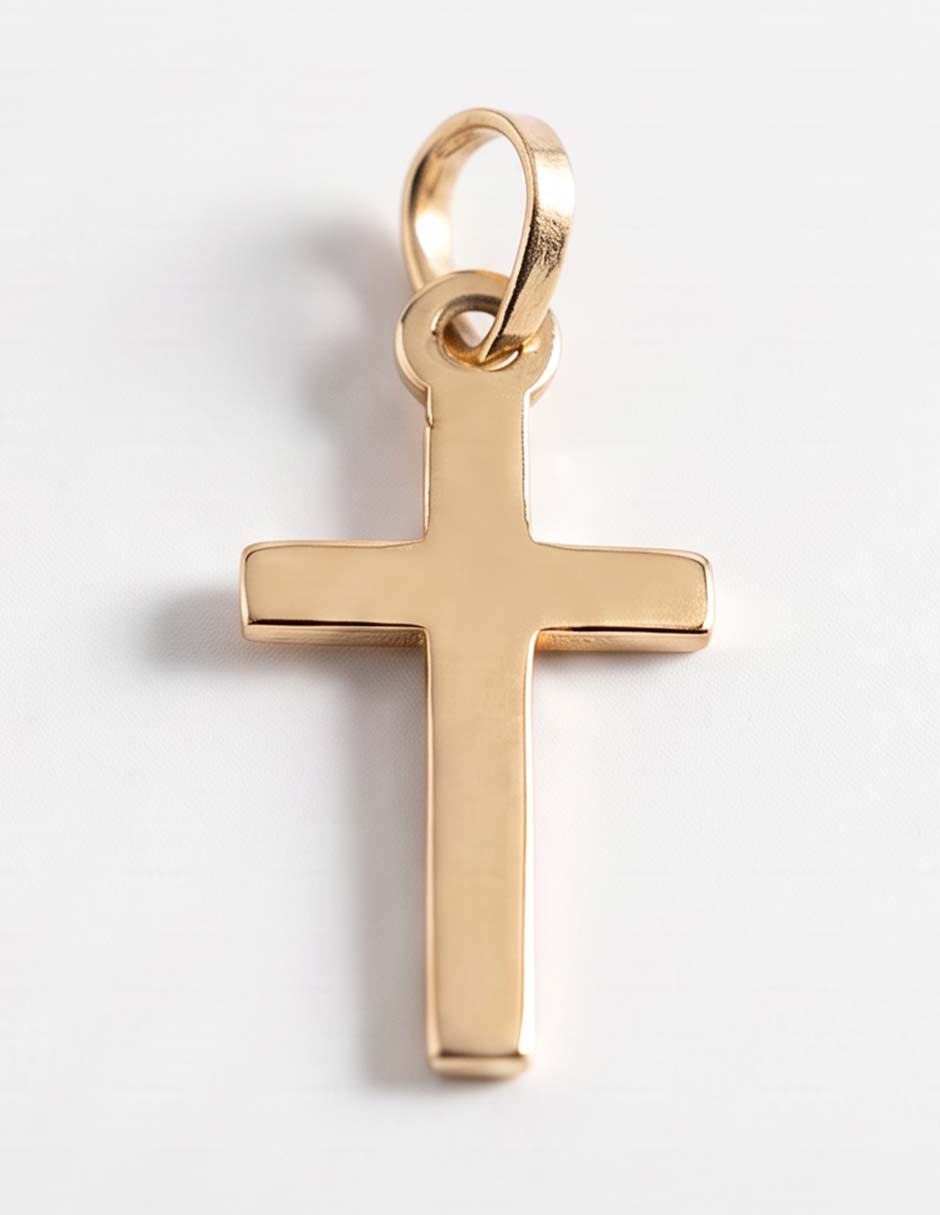 Dije de cruz cruces de oro amarillo 10 k 1