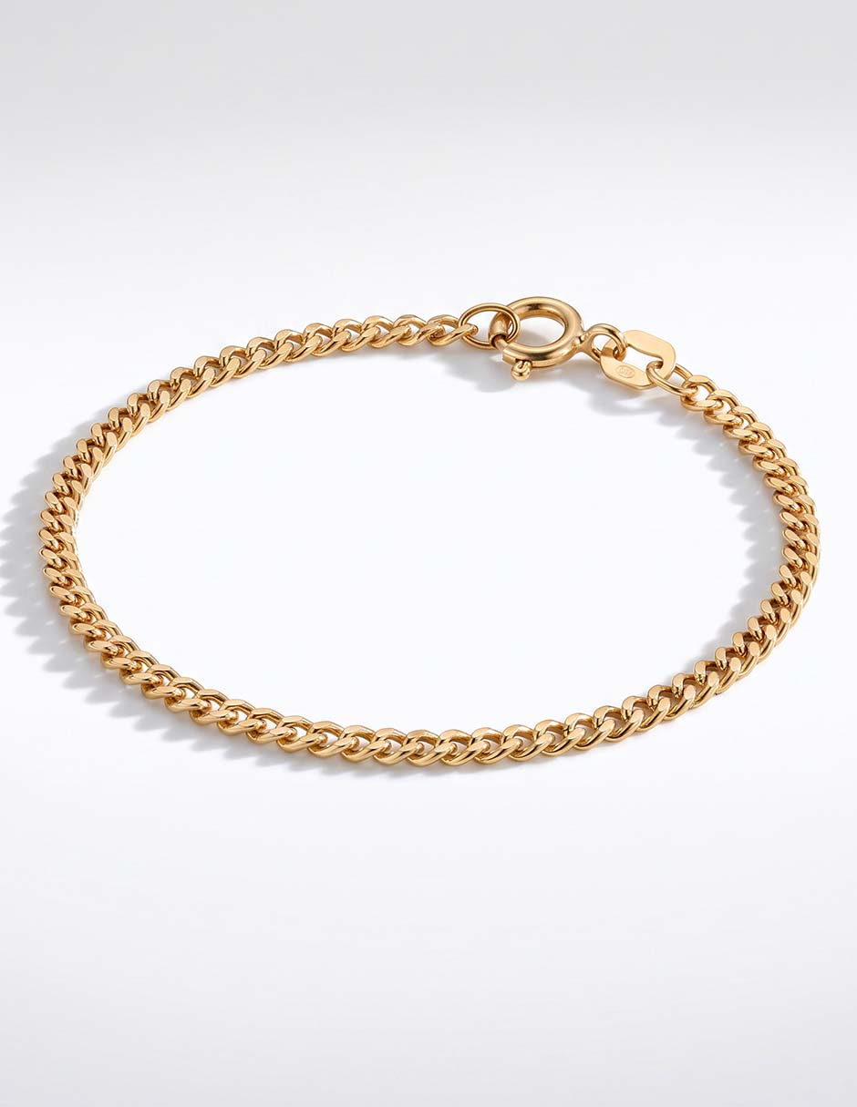 Pulsera joyería de oro amarillo con 10 k 1