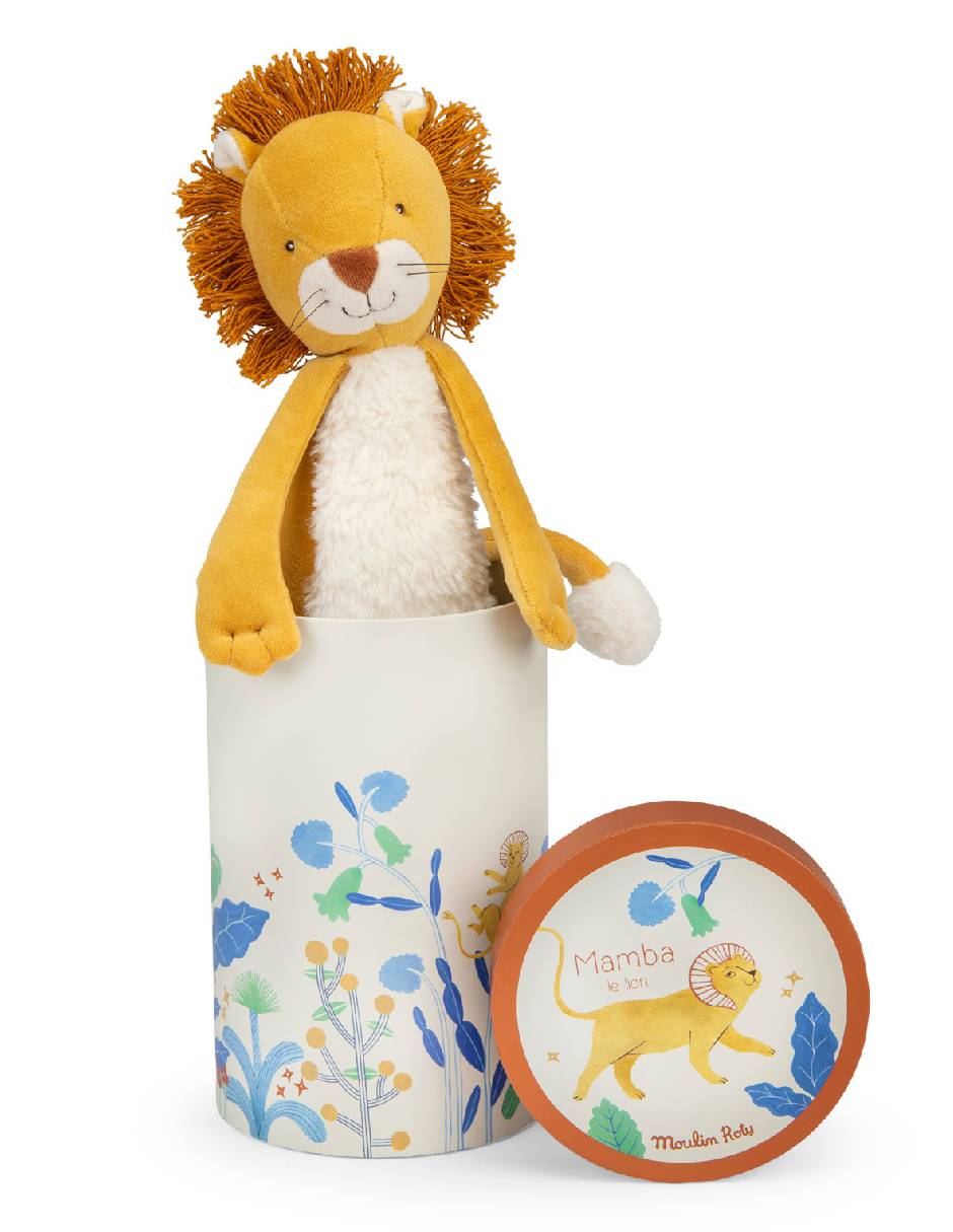 Peluche de león mawa de 1