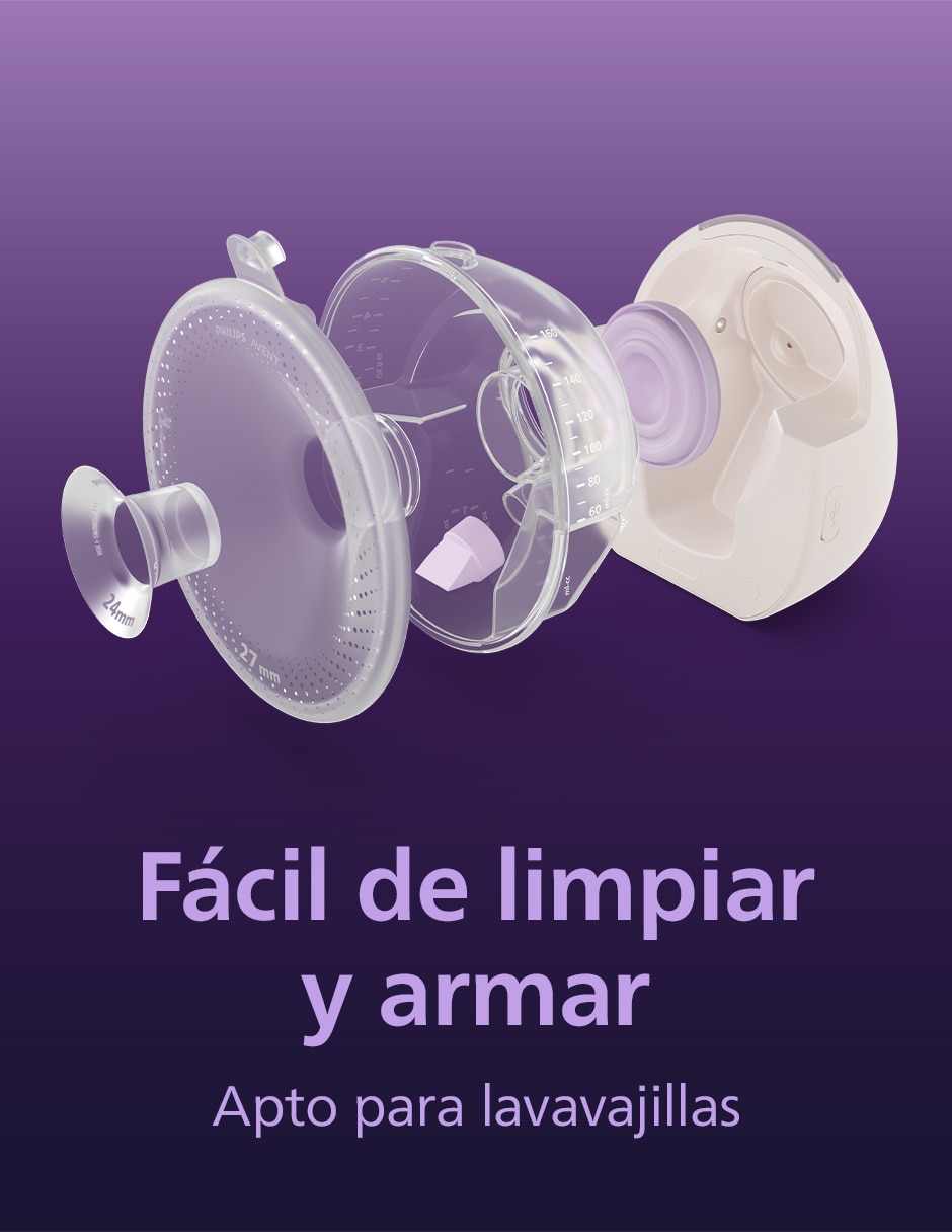 Extractor eléctrico de leche doble Natural 7