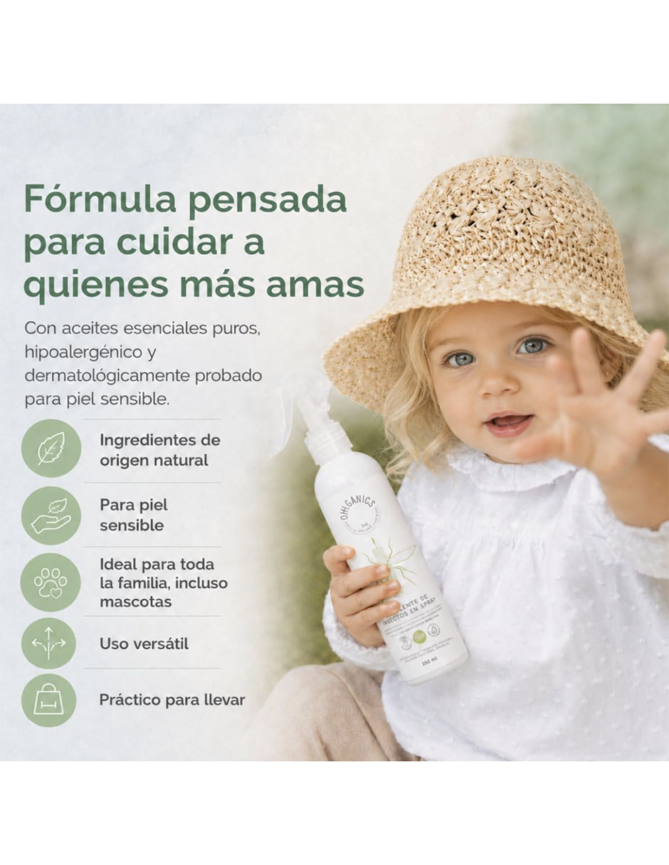 Repelente salud para todas las edades 250 ml 9