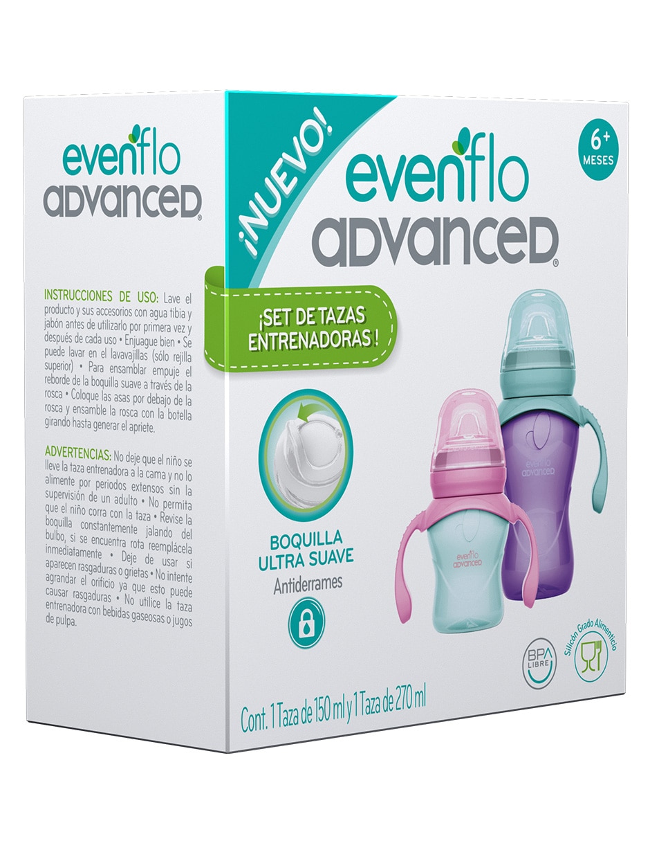 Biberon evenflo tazas de 9 oz 3