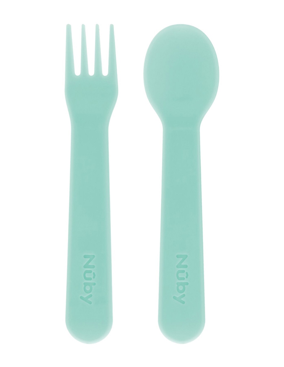 Set cubiertos infantil de plástico 3 piezas 2
