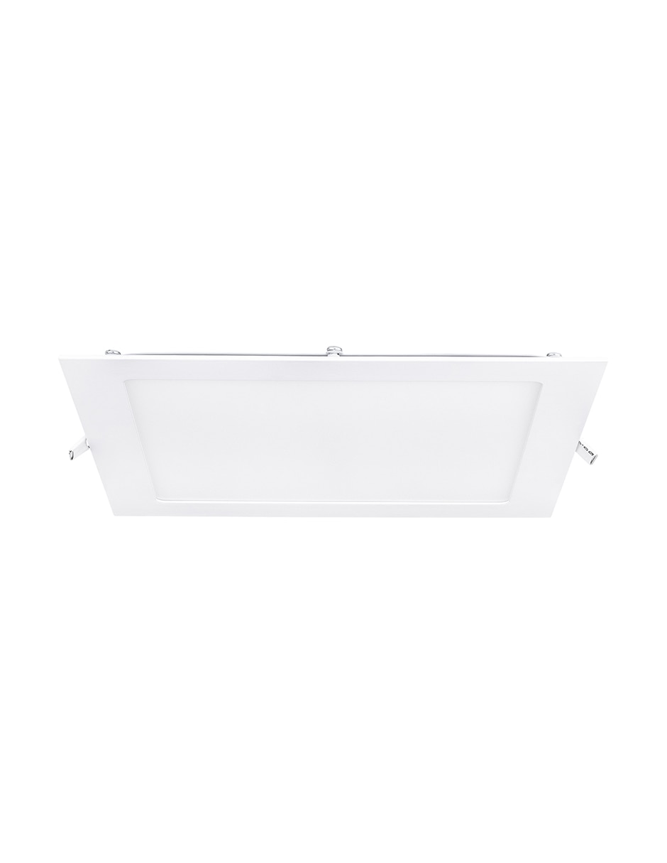 Lámpara blanca Flat-Square Lum 6