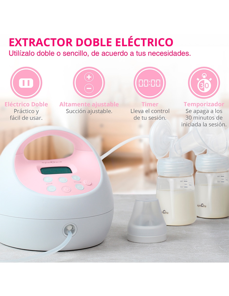 Extractor eléctrico de leche doble 5