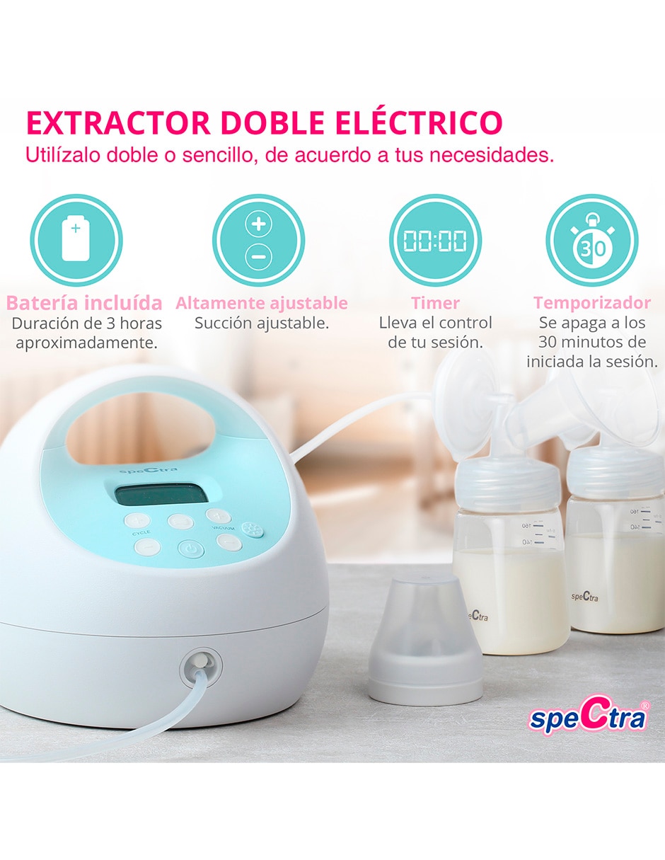 Extractor eléctrico de leche doble 5