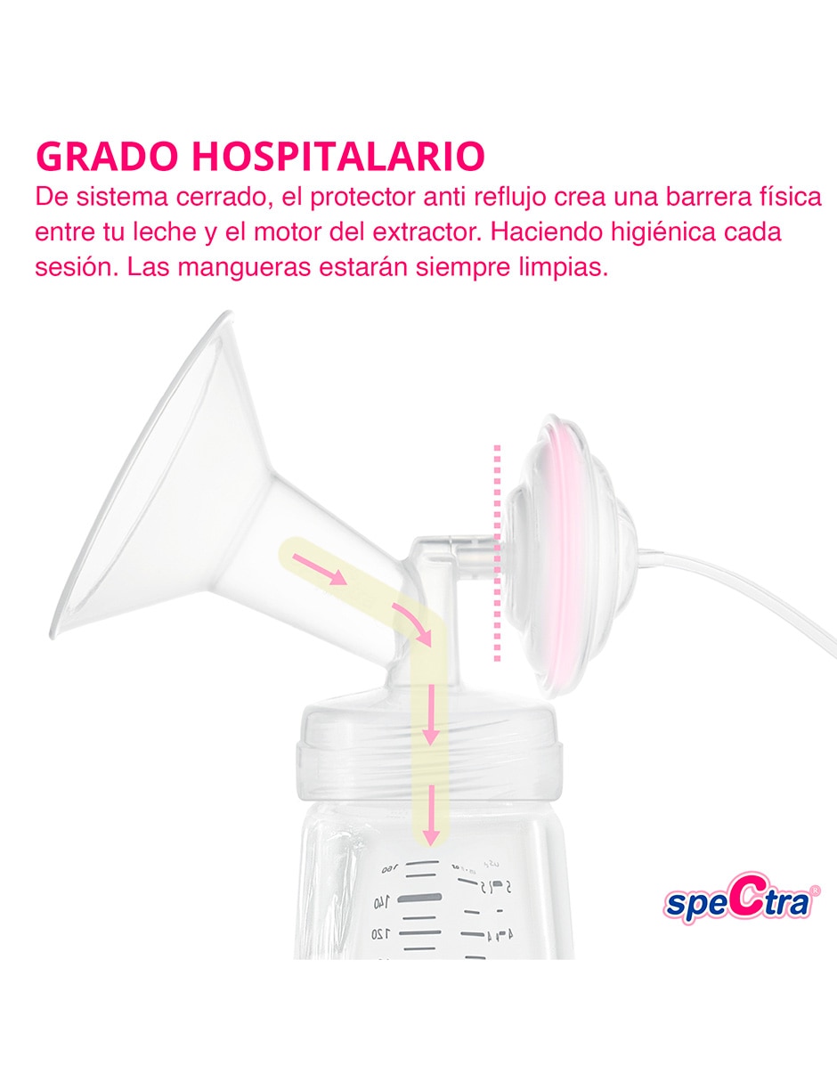 Extractor eléctrico de leche doble