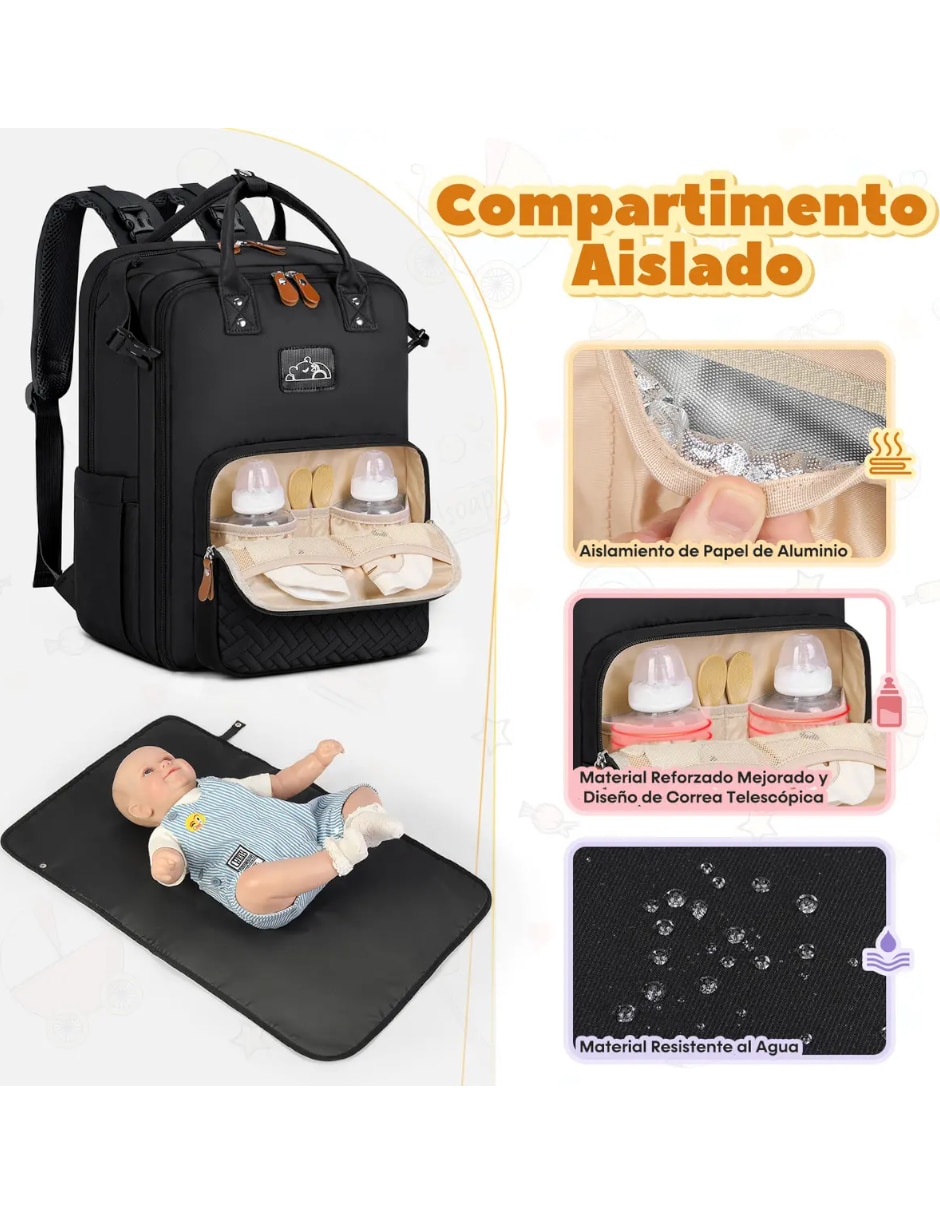 Pañalera backpack
