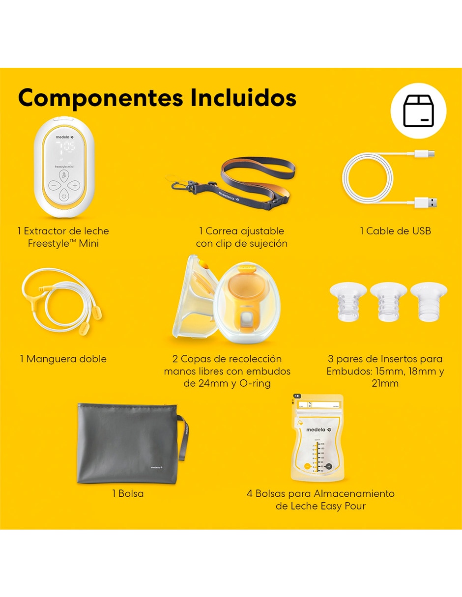 Extractor eléctrico de leche eléctrico doble 6
